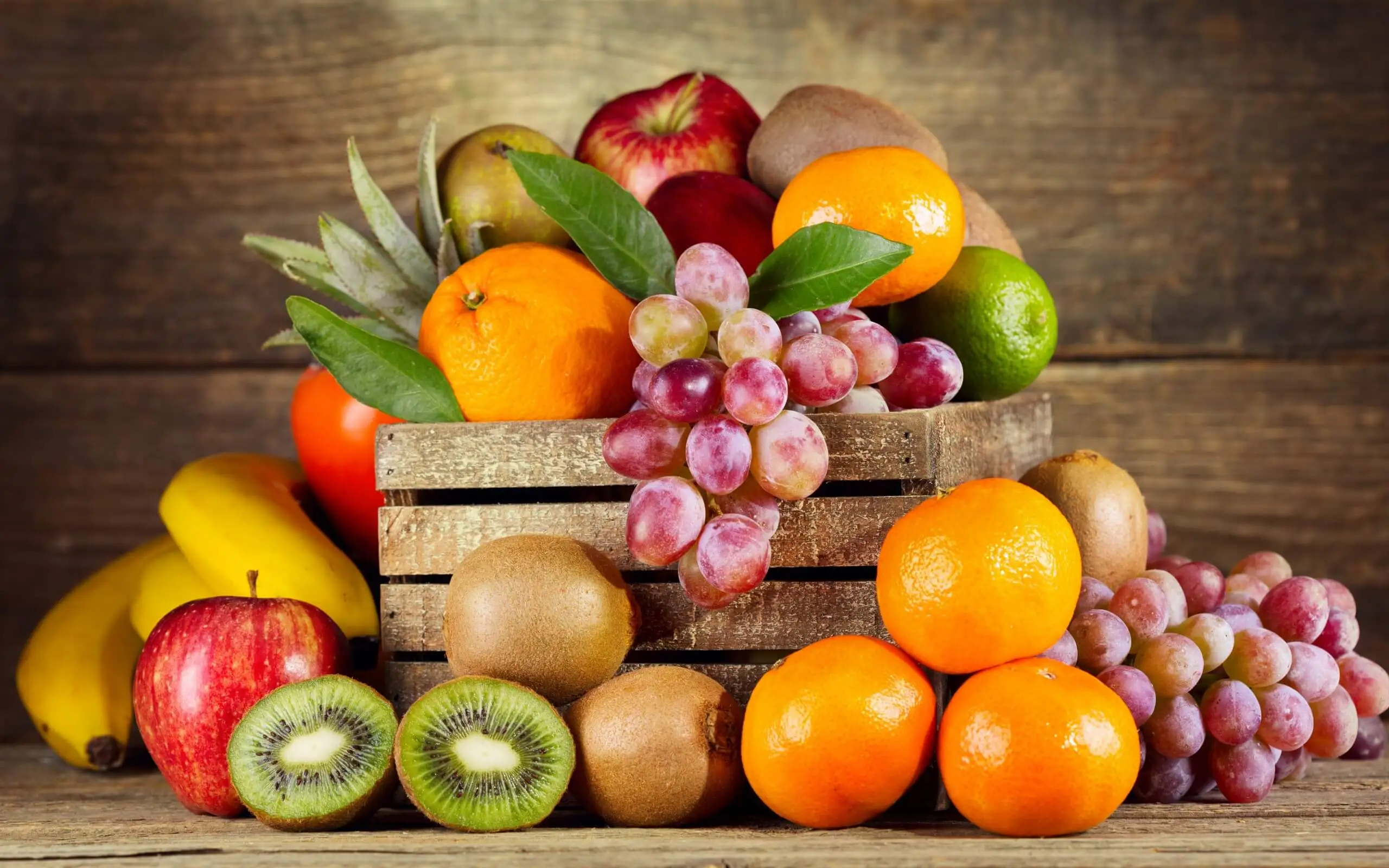 Seleção de Frutas Premium